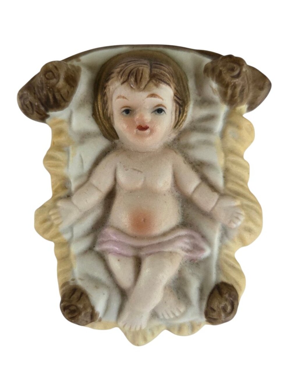 Vintage Home Interiors Baby Jesus Nativity Figurine Replacement Homco 1980's